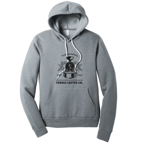 FerrisCoffee -Unisex Poly/Cotton Hooded Pullover - Original