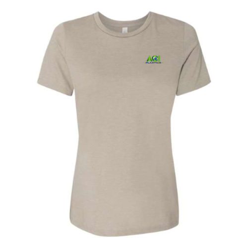 ACI Plastics - Women's Relaxed Fit Heather CVC Tee