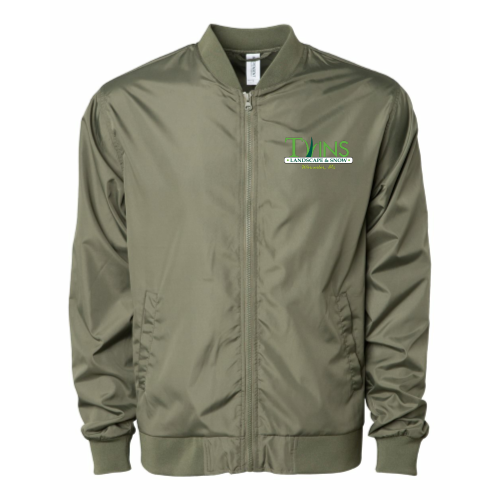 Twins Lawn Service - Unisex Lightweight Bomber Jacket