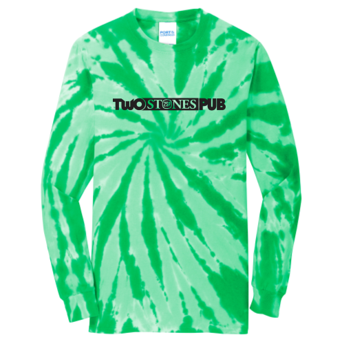 TwoStonesPub - Port & Company Essential Tie-Dye Long Sleeve Tee v1
