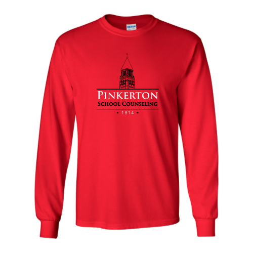 PinkertonSchoolCounseling - Gildan Unisex Cotton Long Sleeve