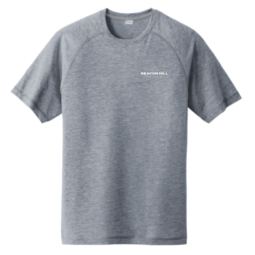BeaconHillChurch - Sport-Tek PosiCharge Tri-Blend Wicking Raglan Tee