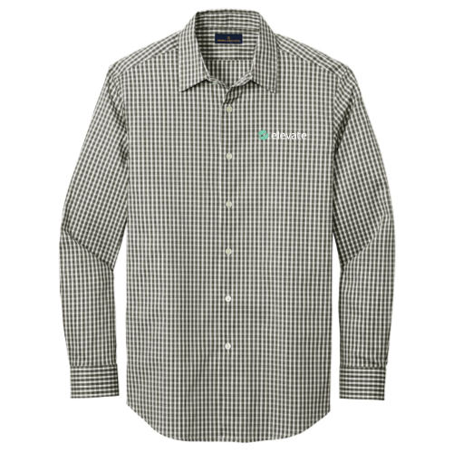 Elevate - Brooks Brothers Tech Stretch Patterned Shirt