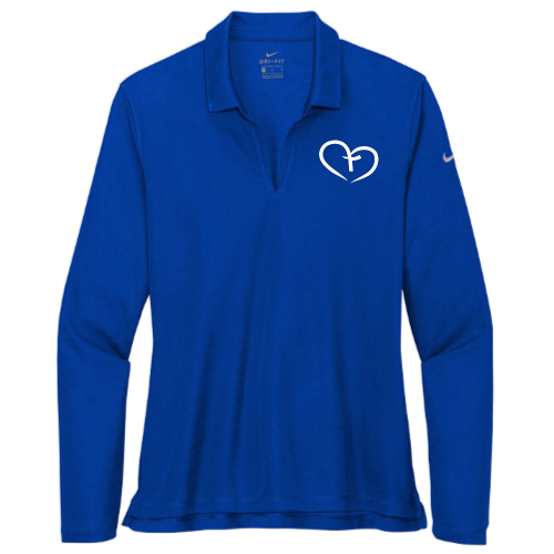 Inspired HH Holdings - Nike - Ladies Dri-FIT Long Sleeve Polo - v2