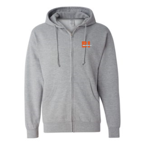 Bornquist - Independent Trading Midweight Full-Zip Hooded Sweatshirt