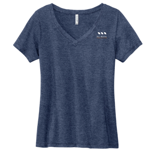 Reel Medical Consulting - Volunteer Knitwear Women's Daily V-Neck Tee USA-Made