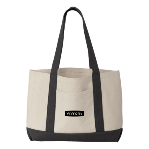 Vivront - 11 Ounce Cotton Canvas Tote