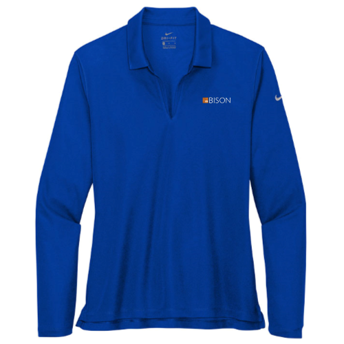 29Bison Nike Ladies Dri-FIT Long Sleeve Polo