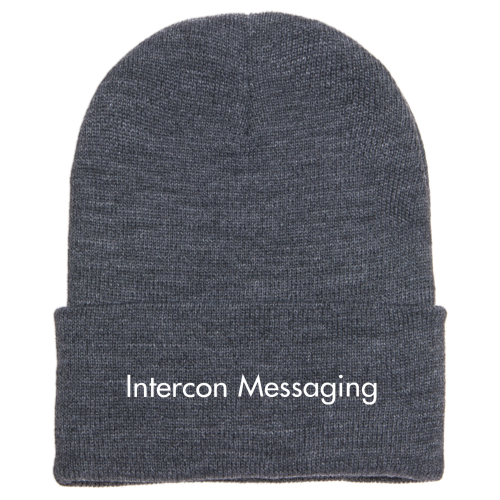 InterconMessaging - Adult Cuffed Knit Beanie v2