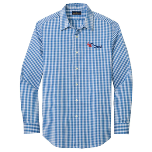 OnsiGroup - Brooks Brothers Tech Stretch Patterned Shirt BB18006