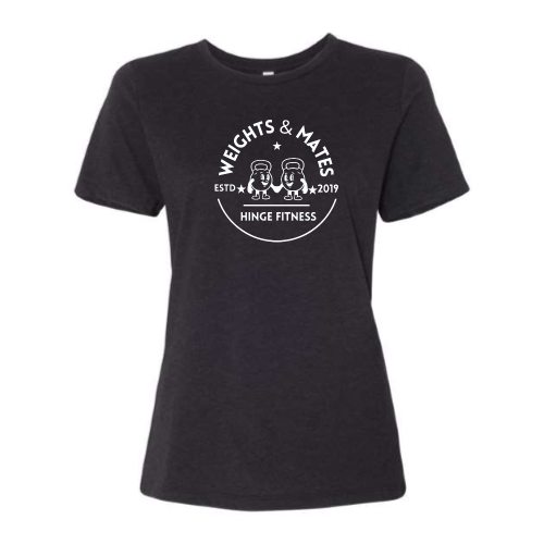 Hinge Fitness - Women's Relaxed Fit Heather CVC Tee v2