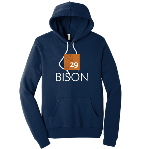 29Bison Unisex PolyCotton Hoodie