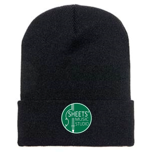 SheetsMusicStudio - Cuffed Knit Beanie
