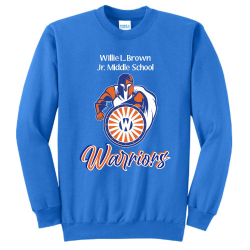 WillieBrownJr.MiddleSchool - Port & Company Classic Crewneck Sweatshirt