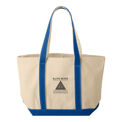 Elite Mind Technologies - 16 Ounce Cotton Canvas Tote