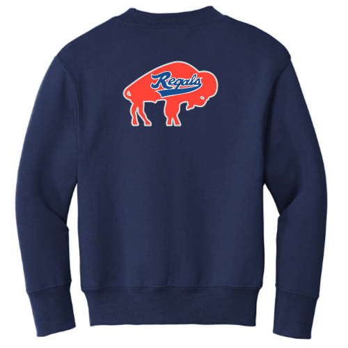 BuffaloRegals - Port & Company Youth Crewneck Sweatshirt