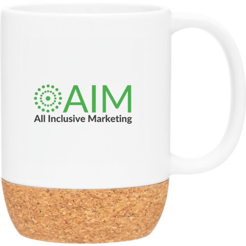 AllInclusiveMarketing - Beck 13 oz Cork Base Mug