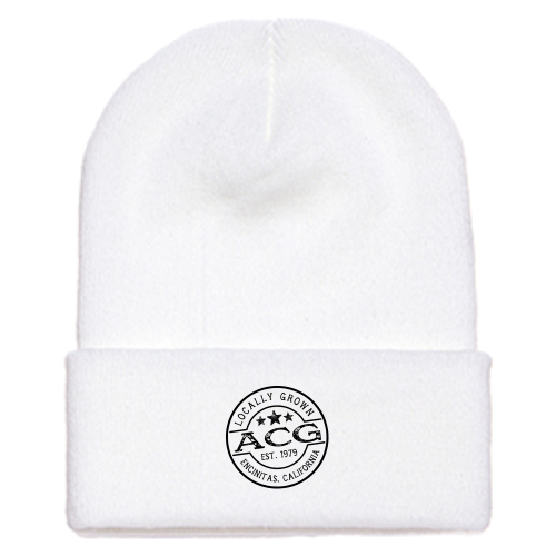ACGarden - Cuffed Knit Beanie - White