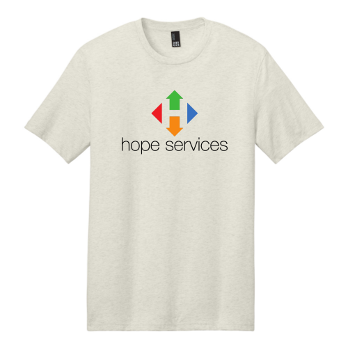 HopeServices - District Made Mens Perfect Weight Crew Tee