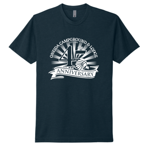 Oneida Campground and Lodge - Unisex Next Level - CVC T-Shirt