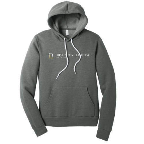 DistinctiveLighting - Unisex Poly/Cotton Hooded Pullover Sweatshirt