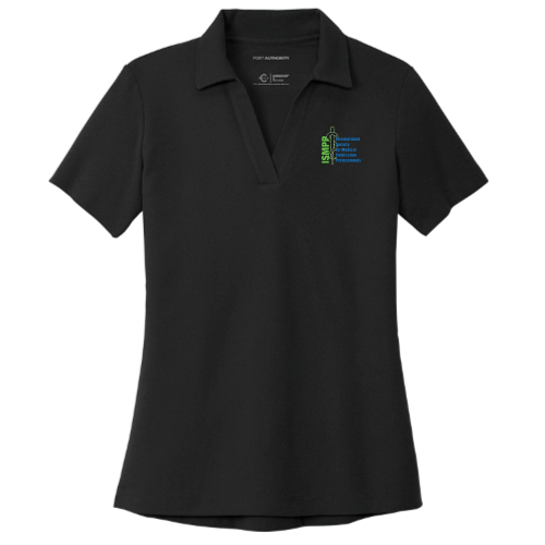 ISMPP - Sustainable Port Authority Ladies C-FREE Cotton Blend Pique Polo v1