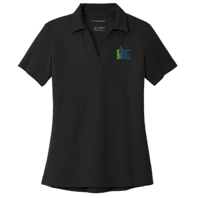 ISMPP - Sustainable  Port Authority Ladies C-FREE Cotton Blend Pique Polo v1