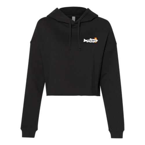 PeterTrouts - Independent Trading - Women's Crop Hoodie