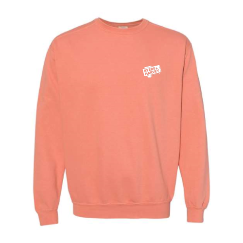 ByersandHarvey - Embroidered Comfort Colors Pigment-Dyed Crewneck Sweatshirt v1