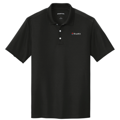 RiseKit - Sport-Tek UV Micropique Polo - Black