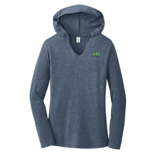 ACI Plastics - District Made Ladies Perfect Tri Long Sleeve Hoodie