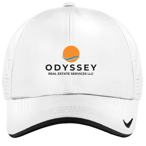 OdysseyRealEstate - Nike Dri-FIT Perforated Performance Cap White