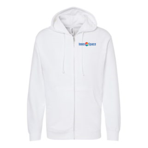 Innerspace Independent Trading Midweight Full-Zip Hooded Sweatshirt