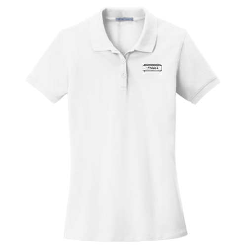 TheSpace - Port Authority Womens EZ Polo - White