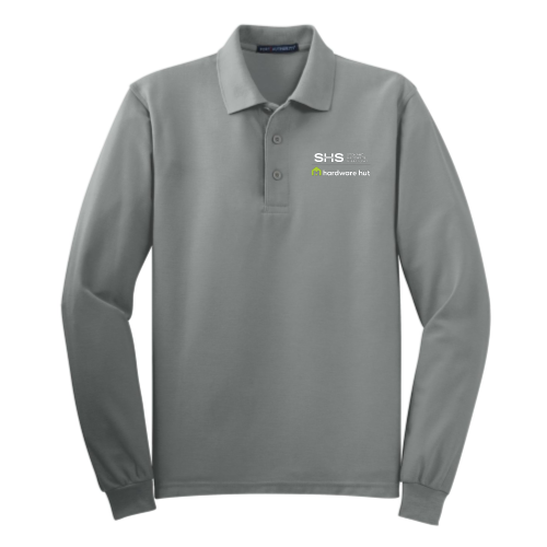 SpokaneHardware - Port Authority Long Sleeve Silk Touch Polo v1