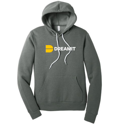 Dreamit Ventures - Unisex Poly/Cotton Hooded Pullover Sweatshirt