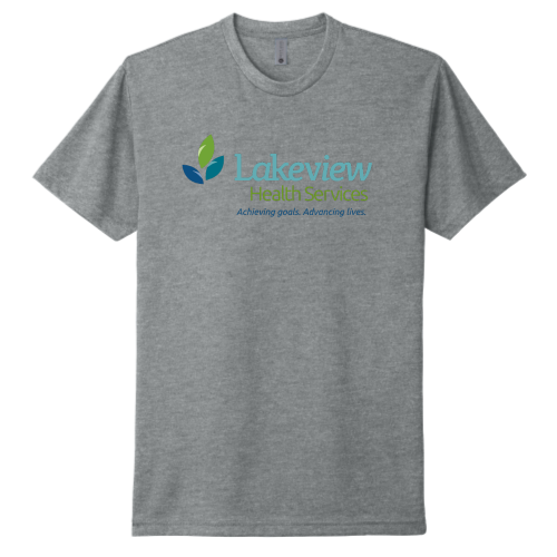 LakeviewHealthServicesInc - Next Level Unisex CVC T-Shirt