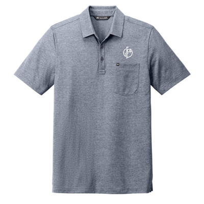 GFOA - TravisMathew Oceanside Heather Pocket Polo