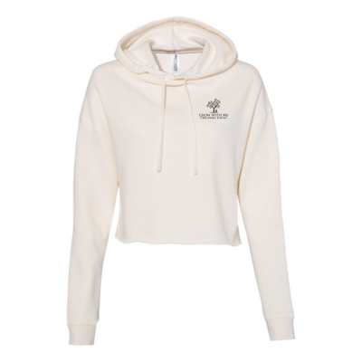GrowWithMe - Independent Trading - Crop Hoodie