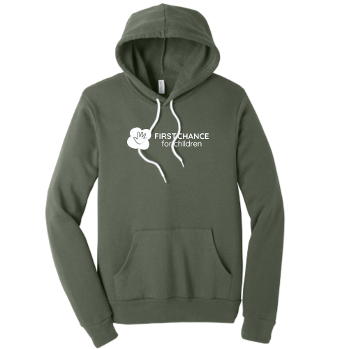 FirstChanceforChildren - Unisex Poly/Cotton Hooded Pullover Sweatshirt