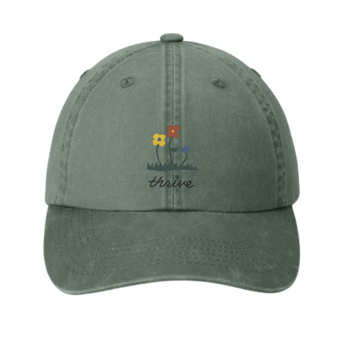 ThrivePreschool - Port Authority Garment Washed Cap
