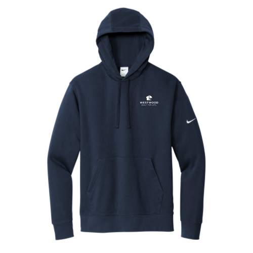 WestwoodTribe - Nike Club Fleece Sleeve Swoosh Pullover Hoodie NKDR1499