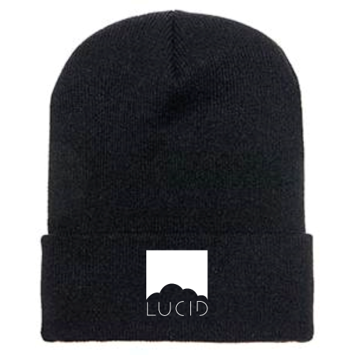 Lucid - Cuffed Knit Beanie ver3 White