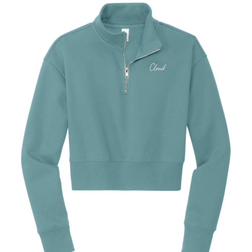 Cloud Chiropractic - District Women's V.I.T. Fleece 1/2-Zip v1