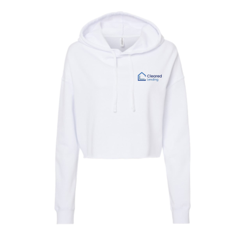 ClearedLending - Independent Trading - Women's Crop Hoodie