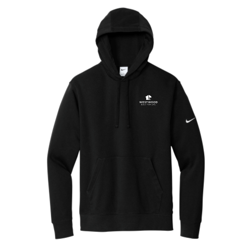 WestwoodTribe - Nike Club Fleece Sleeve Swoosh Pullover Hoodie NKDR1499