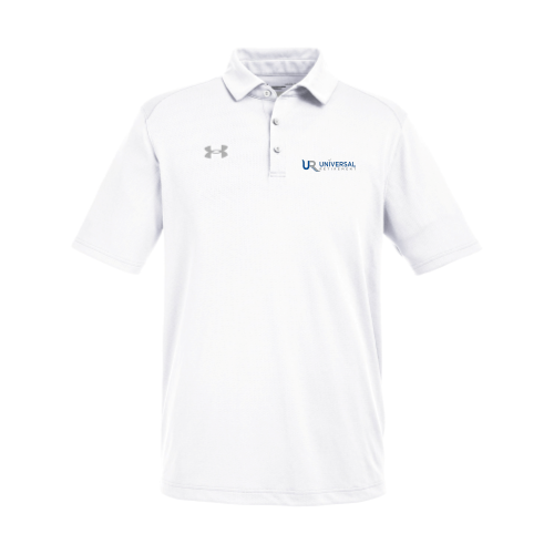 UniversalRetirement - Under Armour Men's Tech Polo White