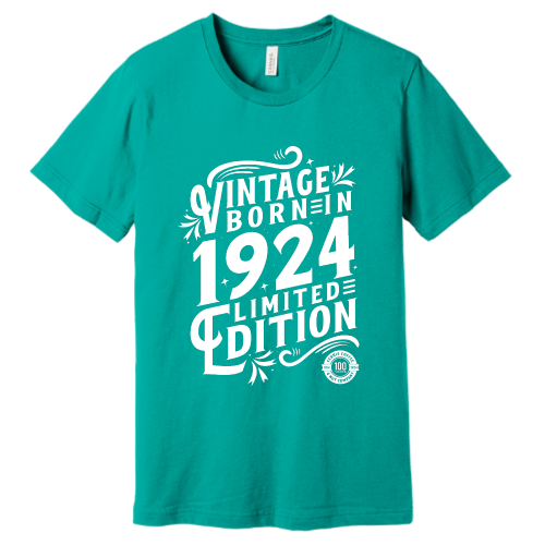 FerrisCoffee - Bella Canvas - Born in 1924 inverted - V1