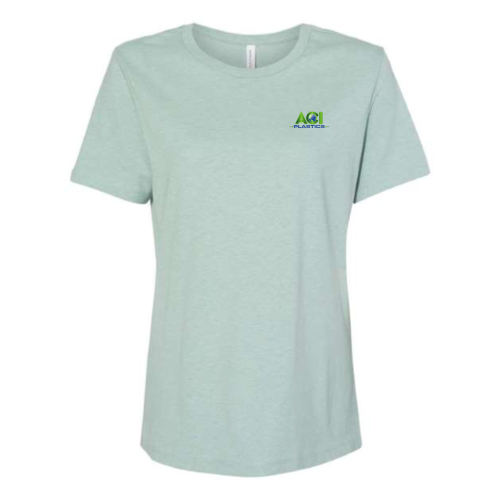 ACI Plastics - Women's Relaxed Fit Heather CVC Tee