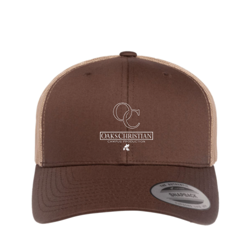 Oaks Christian Retro Trucker Cap
